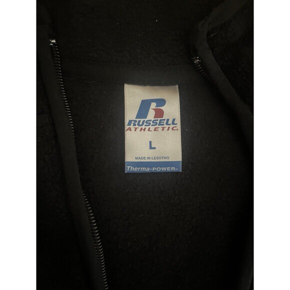 Vintage Russell Pullover Sweater Mens L Dri-Power Half Zip Fleece Athletic Y2K - Picture 4 of 7
